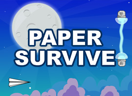 Paper Survive game